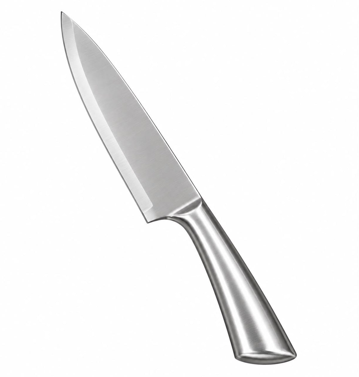 PRO SERIES XL Stainless Steel Chef’s Knife with Sculpted Metal Handle – 13.25-Inch All-Purpose Kitchen Knife
