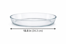 Clear Glass Oval Baking Dish - 3L