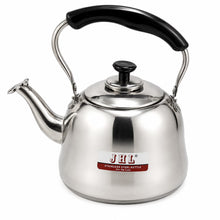 4L Stainless Steel Kettle with Black Handle
