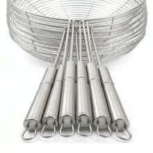 Stainless Steel Wire Mesh Skimmer Ladle 18CM (10PC)