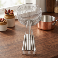 Stainless Steel Wire Mesh Skimmer Ladle 18CM (10PC)