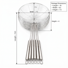 Stainless Steel Wire Mesh Skimmer Ladle 18CM (10PC)