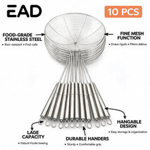 Stainless Steel Wire Mesh Skimmer Ladle 20CM (10PC)