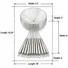 Stainless Steel Wire Mesh Skimmer Ladle 20CM (10PC)