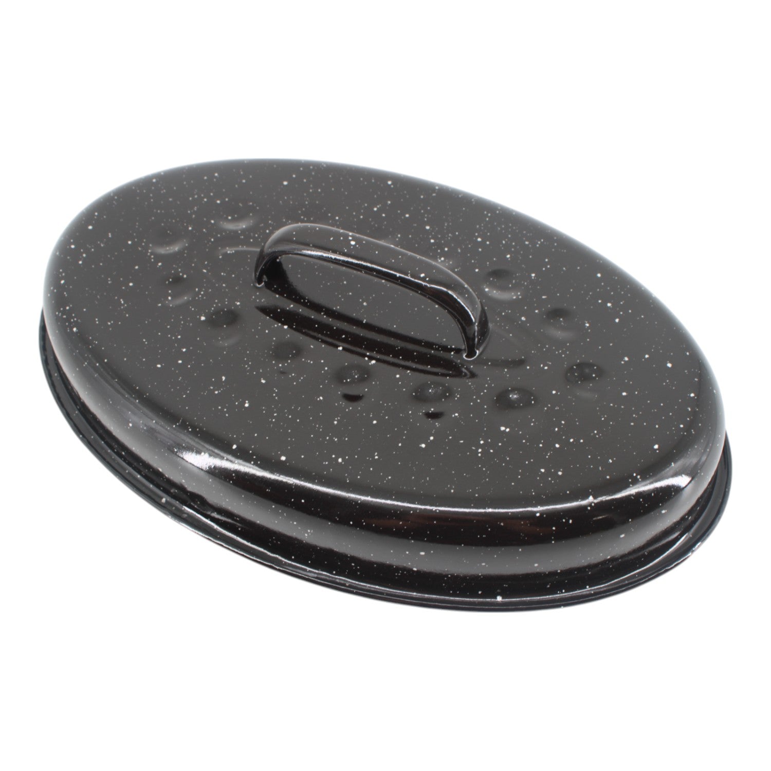 13" Enamel Oval Roaster Pan | www.eladhamdist.com