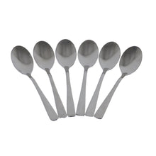 Sleek Stainless Steel Coffee Spoon Set - Set of 6