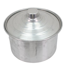 Traditional Aluminum Cooking Pots with Lids - 11pc Compact Everyday Set