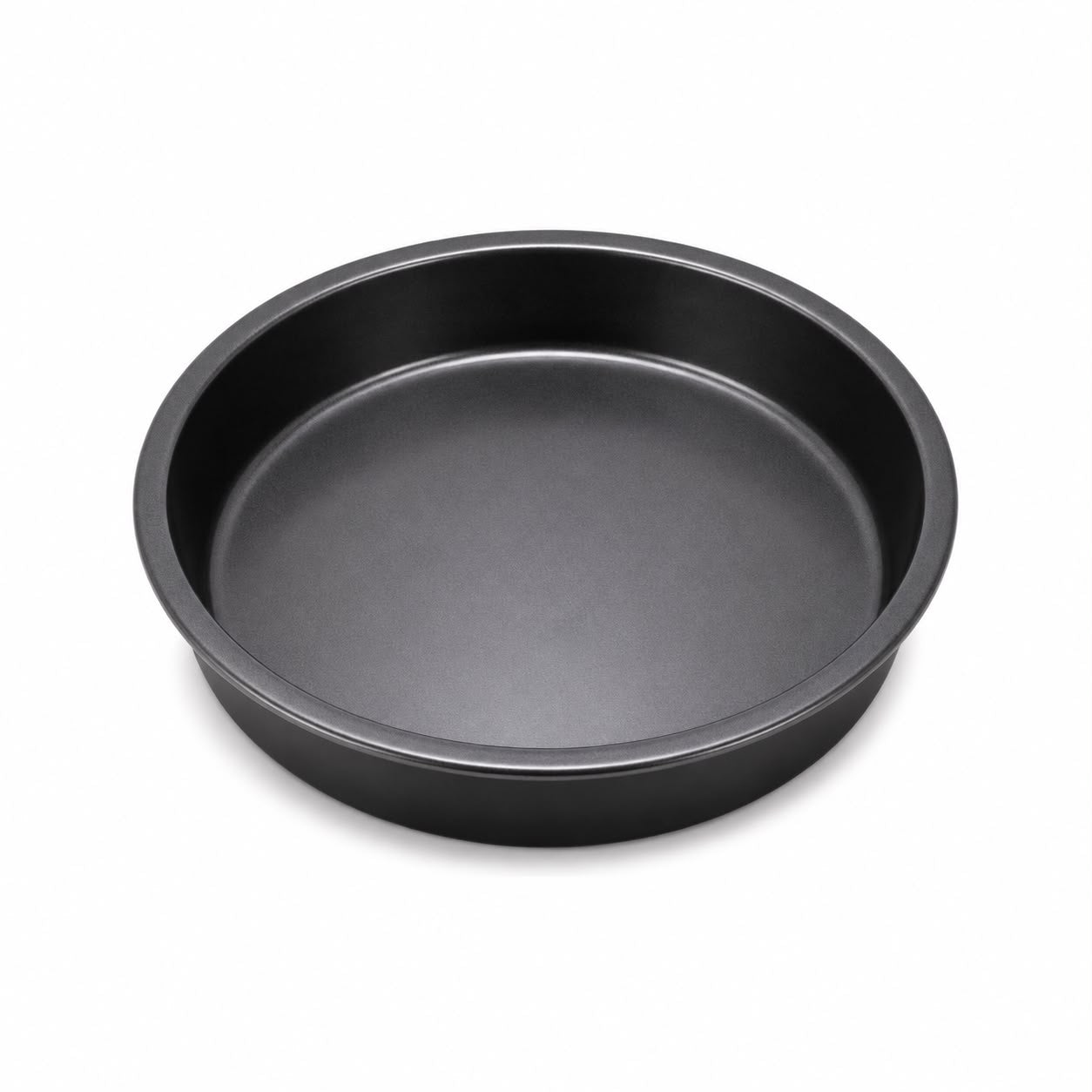 Round Cake Pan – Deep-Sided Black Baking Pan for Cakes, Desserts & Pastries-S