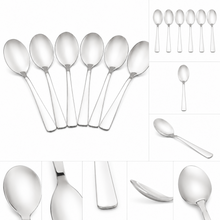 Minimalist Stainless Steel Everyday Spoons - Set of 6