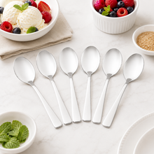 Minimalist Stainless Steel Everyday Spoons - Set of 6