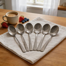 Minimalist Stainless Steel Everyday Spoons - Set of 6