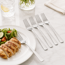 Modern Stainless Steel Dinner Forks - Set of 6