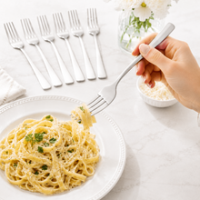 Modern Stainless Steel Dinner Forks - Set of 6