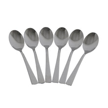 Stainless Steel Serving Spoon Set - Polished Table & Kitchen Utensils (6-Piece)