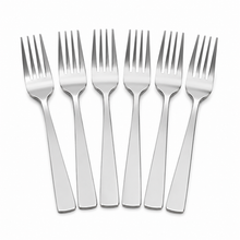 Minimalist Stainless Steel Appetizer Forks - Set of 6