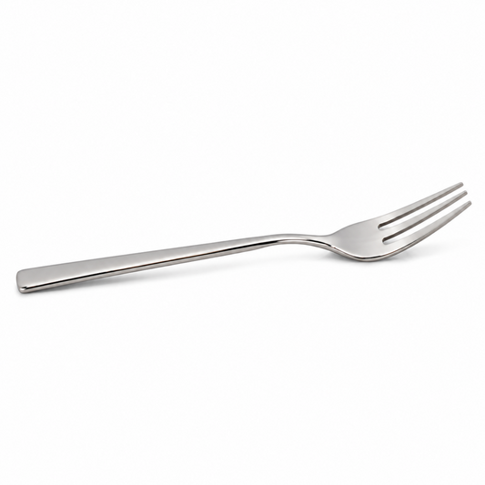 Minimalist Stainless Steel Appetizer Forks – Set of 6 Small Dessert & Serving Forks, 5.75-Inch