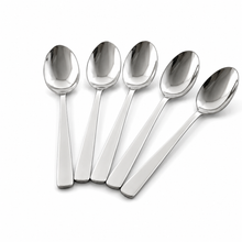 Sleek Stainless Steel Coffee Spoon Set - Set of 6