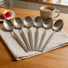 Minimalist Stainless Steel Serving Spoons - Set of 6