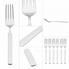 Stainless Steel Appetizer Forks - Set of 6