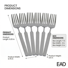 Stainless Steel Appetizer Forks - Set of 6