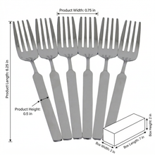 Stainless Steel Appetizer Forks - Set of 6