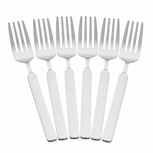 Stainless Steel Appetizer Forks - Set of 6
