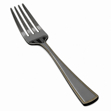 Modern Fork Set with Gold-Edged Handle - Set of 6