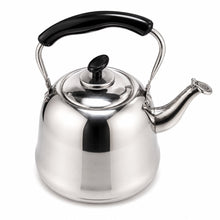 2L Stainless Steel Kettle with Black Handle