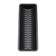 Rectangular Ribbed Loaf & Cake Baking Pan – Long Narrow Bread Mold for Loaves, Cakes & Desserts, Black