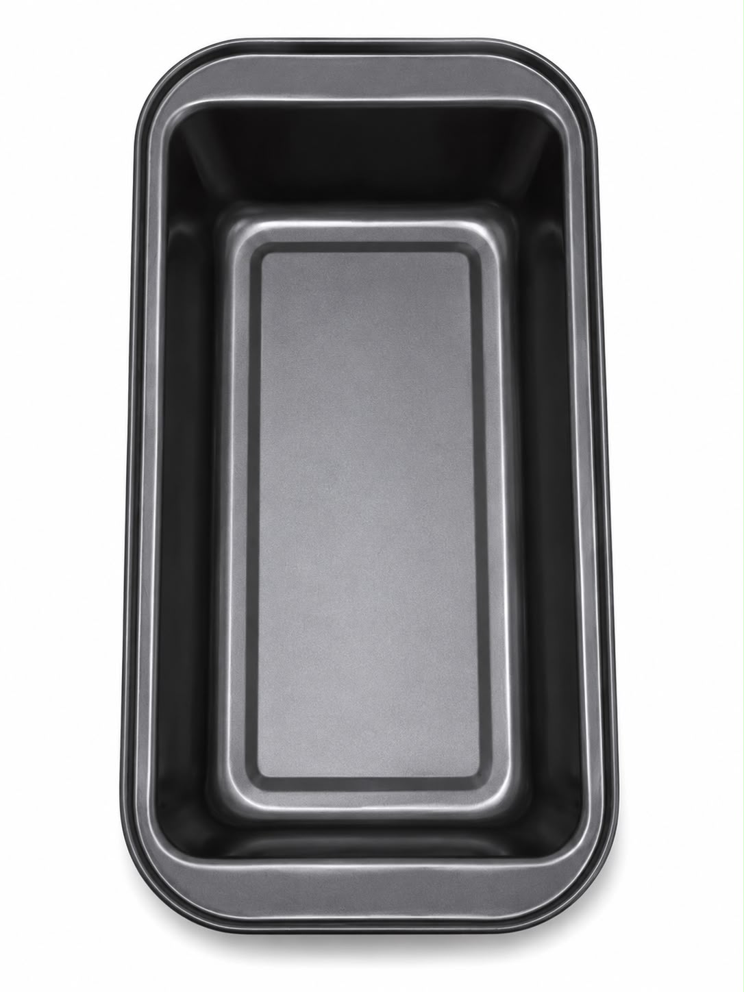 11"-Nonstick Rectangular Loaf Pan – Deep Bread & Cake Baking Pan for Banana Bread, Pound Cake & Meatloaf, Black