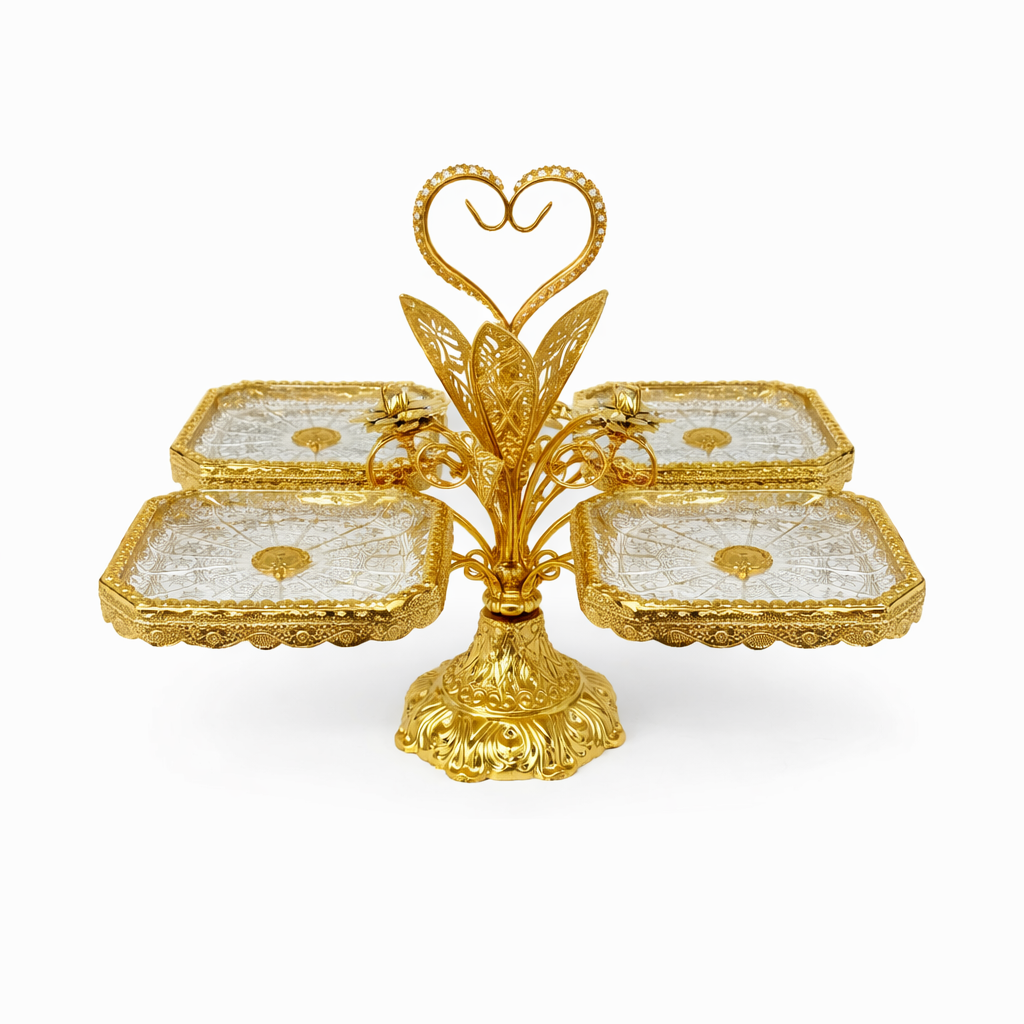 Royal Craft Superior Quality Fruit Tray 3 Bowls