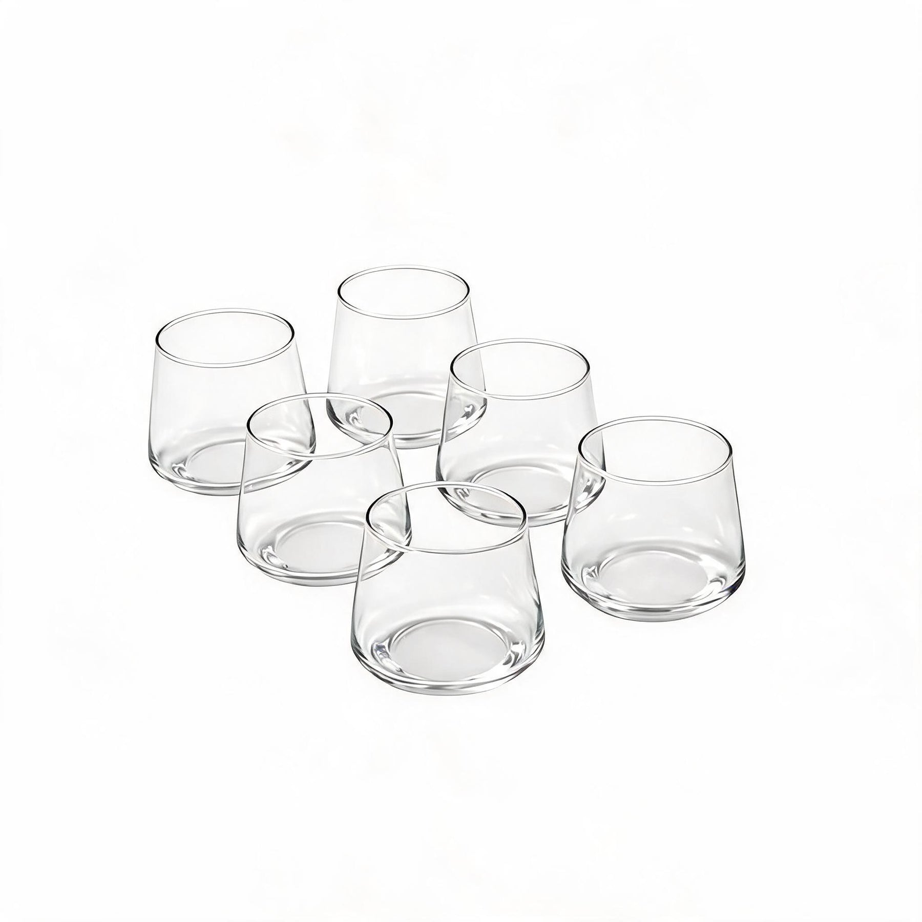 Everyday Clear Glass Beverage Tumblers - 6 Piece