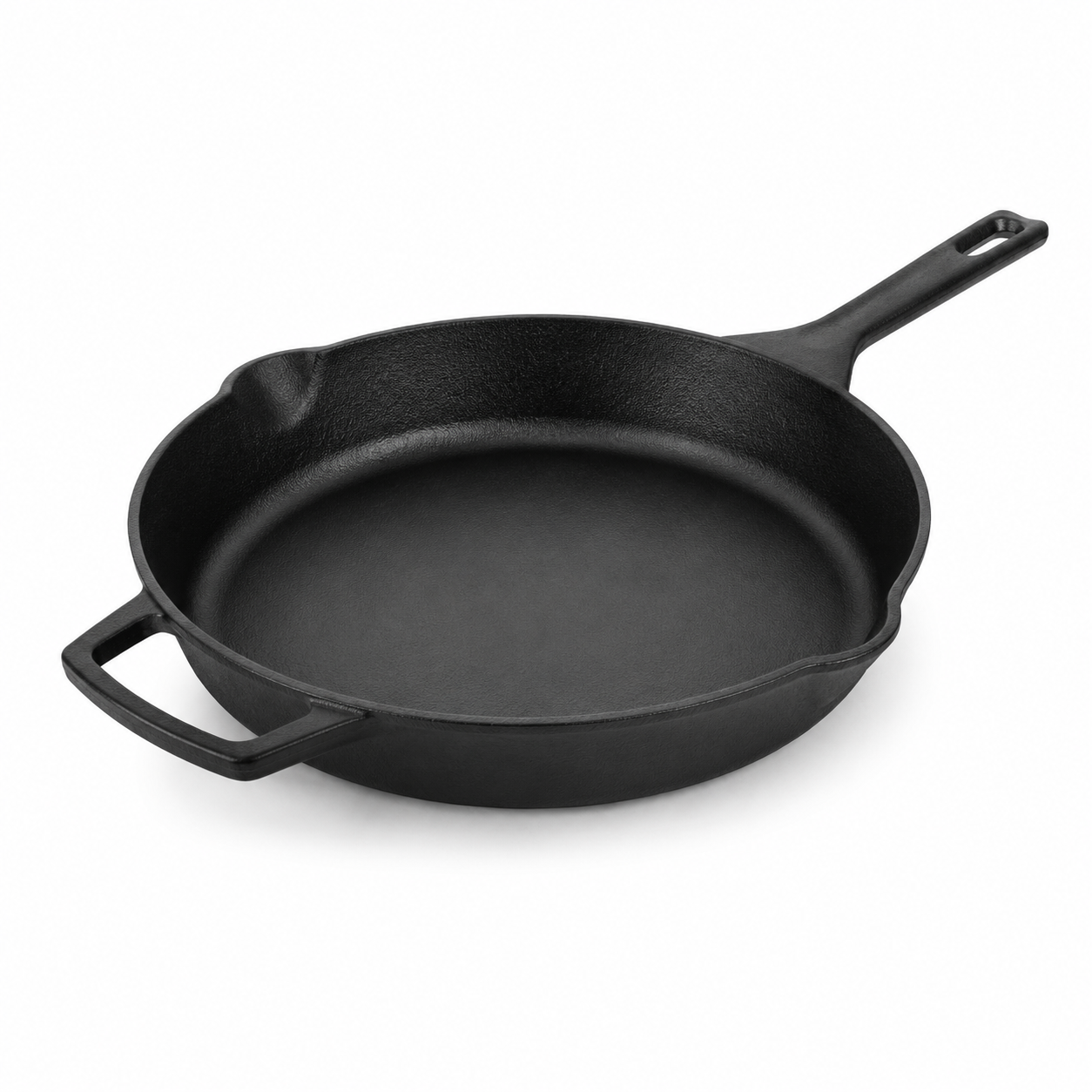 Triple-Layered Enamel Cast Iron Skillet - 10"