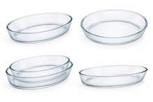 Clear Glass Oval Baking Dish - 3L