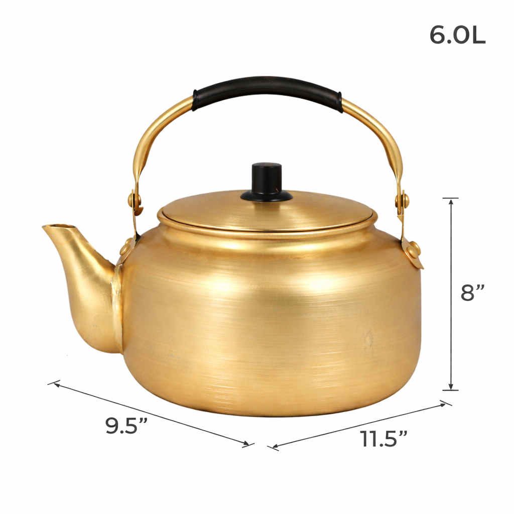 6L Golden Tea Kettle