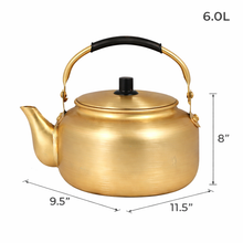 6L Golden Tea Kettle