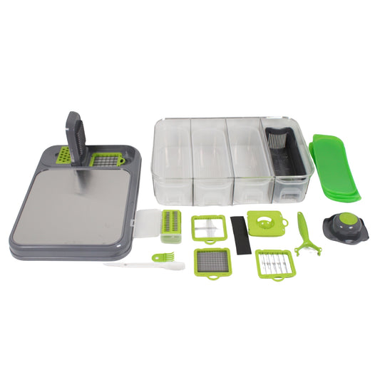 Multifunction Veggie & fruit chopper, cutting Board and slicer