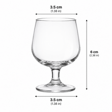 Premium Stemmed 440ML Drinking Glasses - 6 Piece
