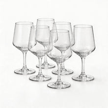 Premium Stemmed 410ML Drinking Glasses - 6 Piece