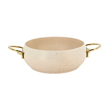 Lavonni 20CM Beige Granite Deep Pot Rounded