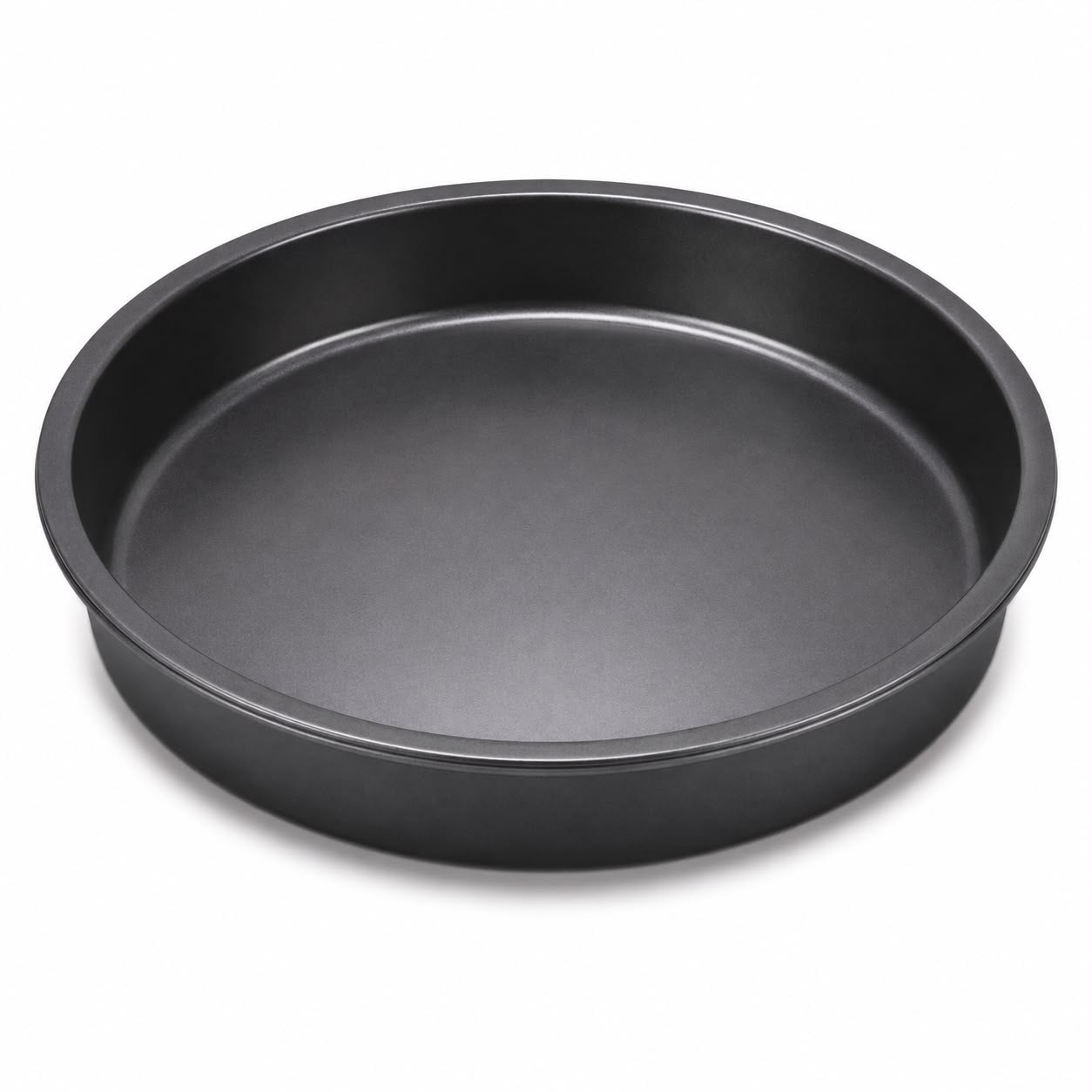 Round Cake Pan – Deep-Sided Black Baking Pan for Cakes, Desserts & Pastries-M