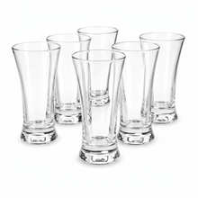 Clear Upright Glassware Set - 6 Piece