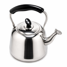 4L Stainless Steel Kettle with Black Handle