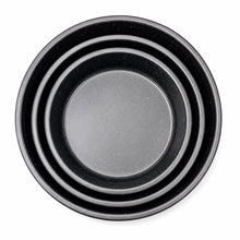 3-Piece Round Baking Pan Set – Deep Cake & Pizza Pans, (11.25, 12.75 & 14.25 Inches)