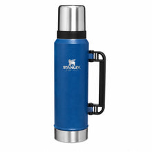 Stanley Classic Vacuum Insulated Flask And Travel Thermos  with Handle & Cup Lid – 1.4L (1400ML) – BLUE