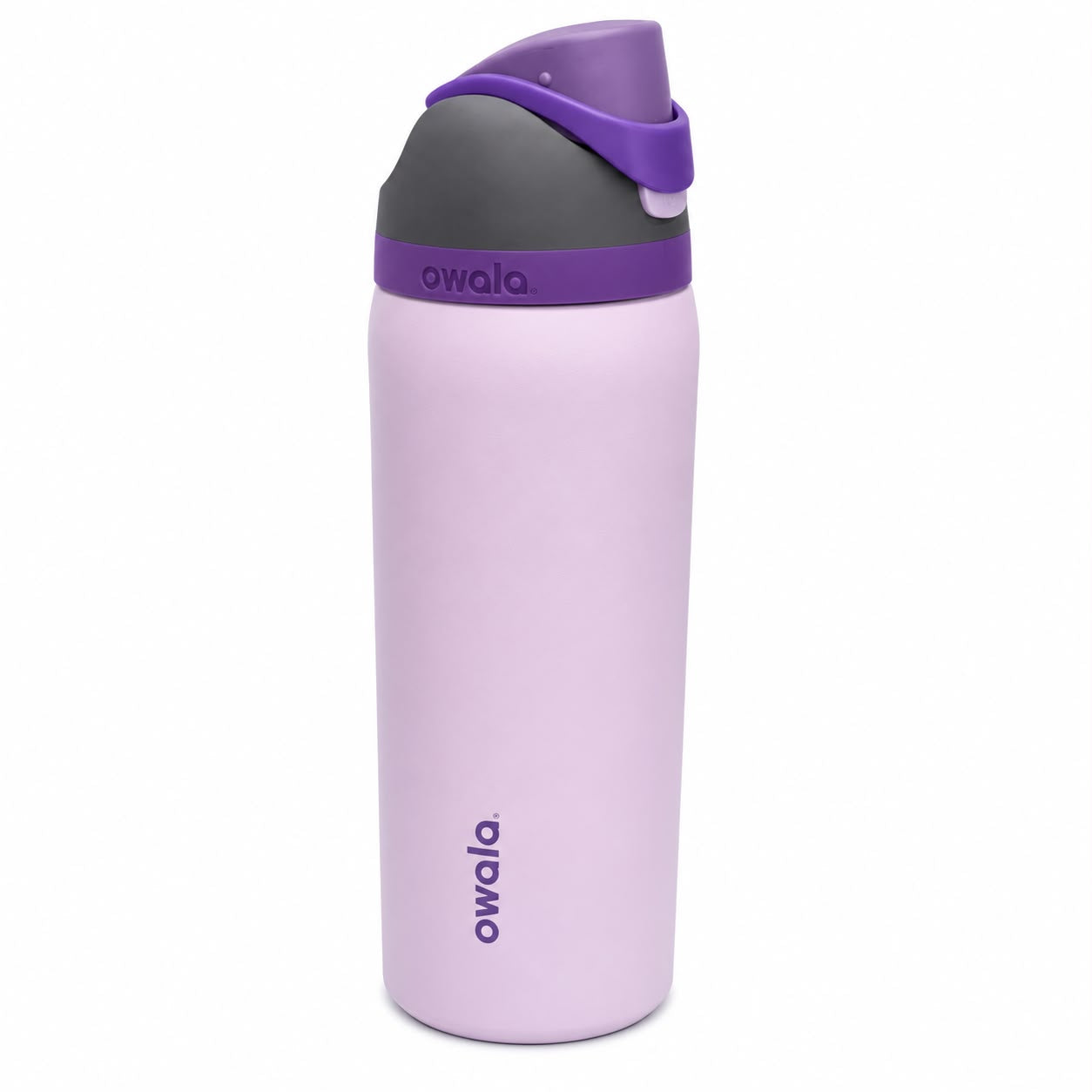 Owala FreeSip Insulated Stainless Steel Water Bottle with Flip Straw Lid 32 OZ-Lavender