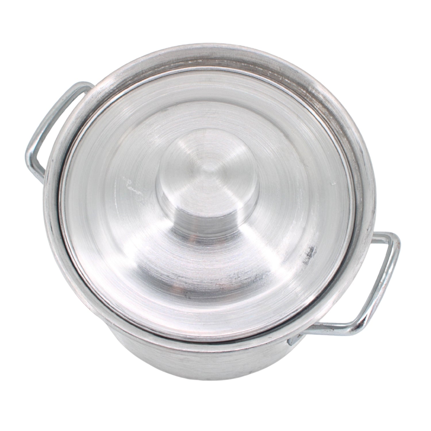 Aluminum Broth Pot with Handles Large 9" x 7.25" | www.eladhamdist.com