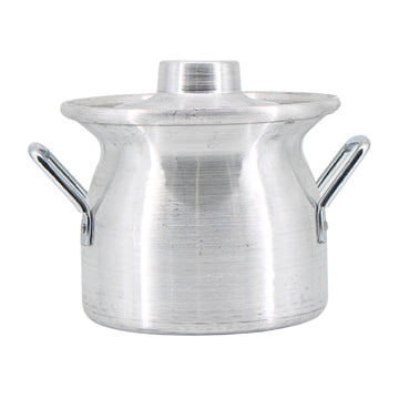 Aluminum Broth Pot with Handles Large 9" x 7.25" | www.eladhamdist.com