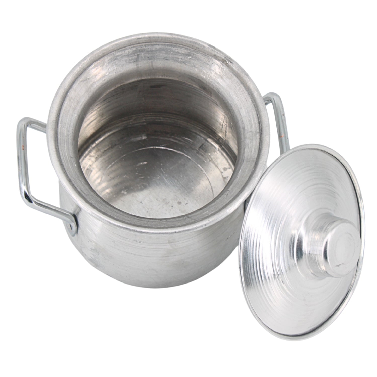 Aluminum Broth Pot with Handles Medium 7.75" x 6" | www.eladhamdist.com