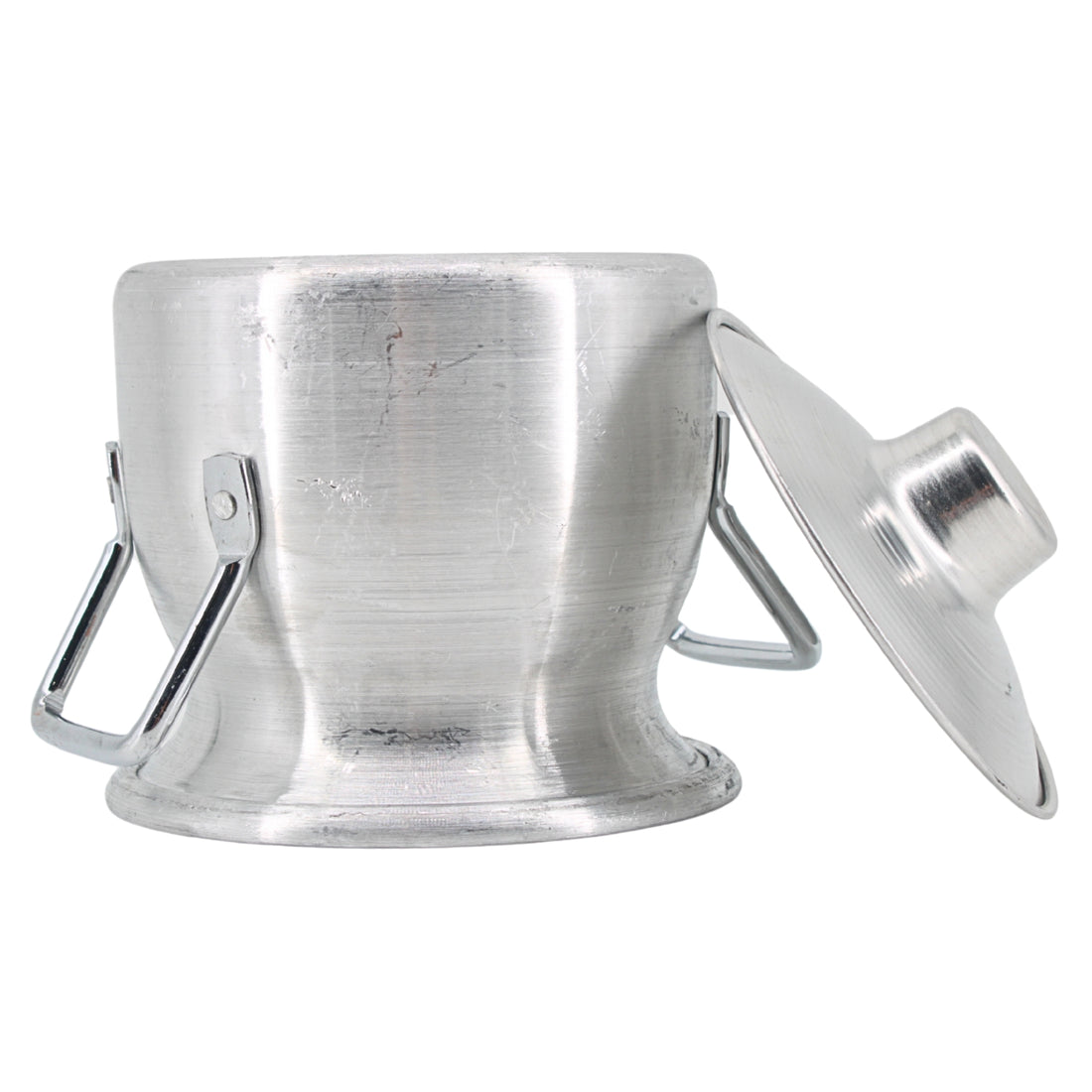Aluminum Broth Pot with Handles Medium 7.75" x 6" | www.eladhamdist.com